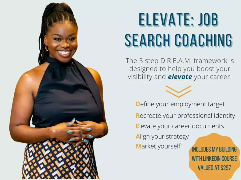 Job search coaching featuring career coach Lissa Appiah of WeApply Canada.