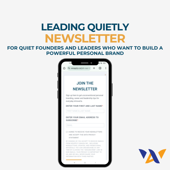 Leading Quietly Newsletter