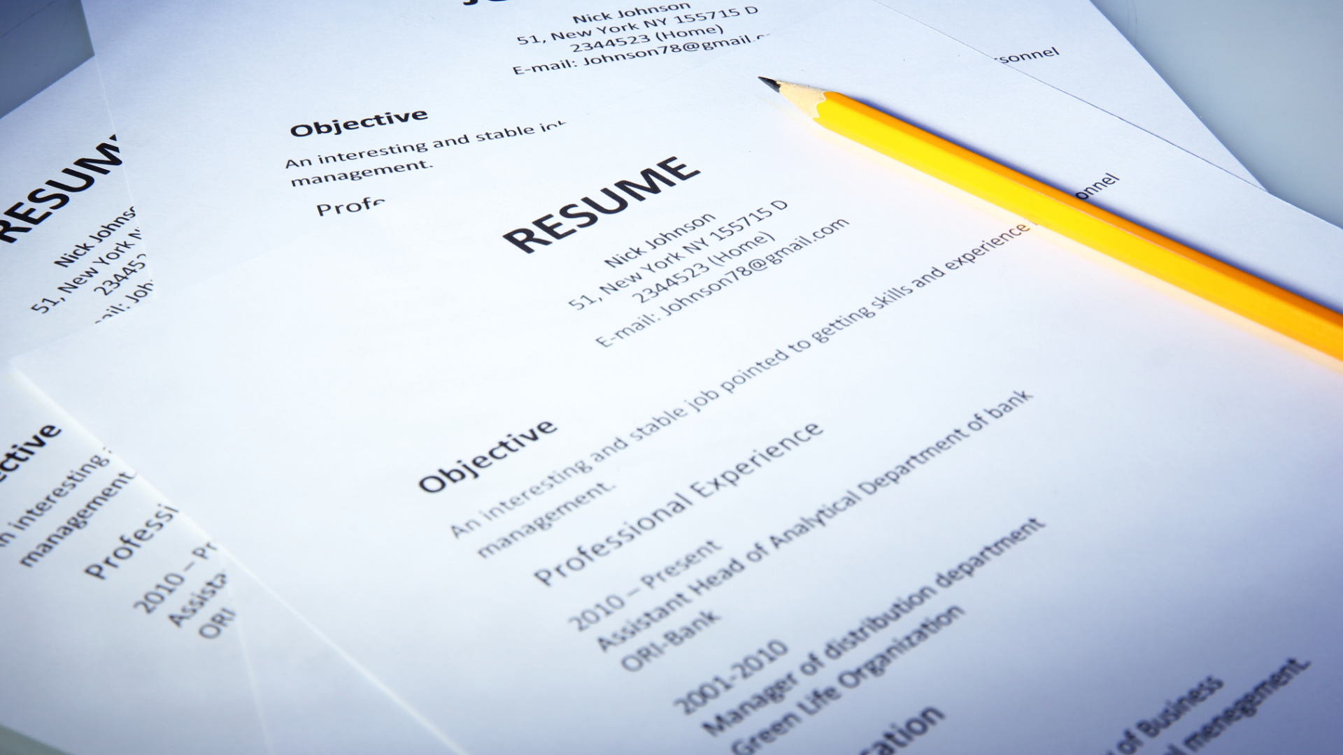 outdated resume writing practices